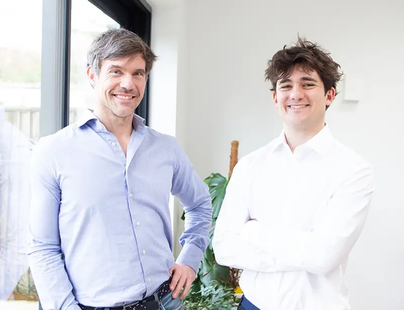 Boh and Joe, founders of Visible Ads
